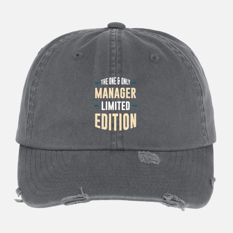 Der Eine Und Einzige Manager Limited Edition Flexfit Vintage Destroyed Cap