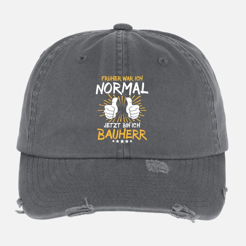Builder Spruch Flexfit Vintage Destroyed Cap
