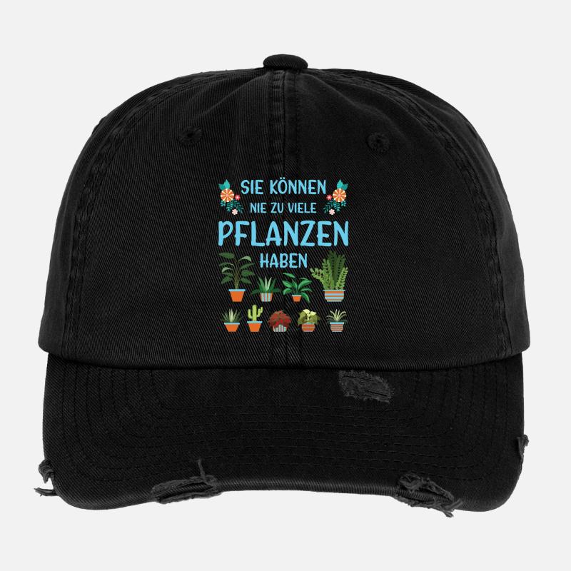 Gärtner Spruch Gärtnerei Hobbygärtner Kleingärtner Flexfit Vintage Destroyed Cap