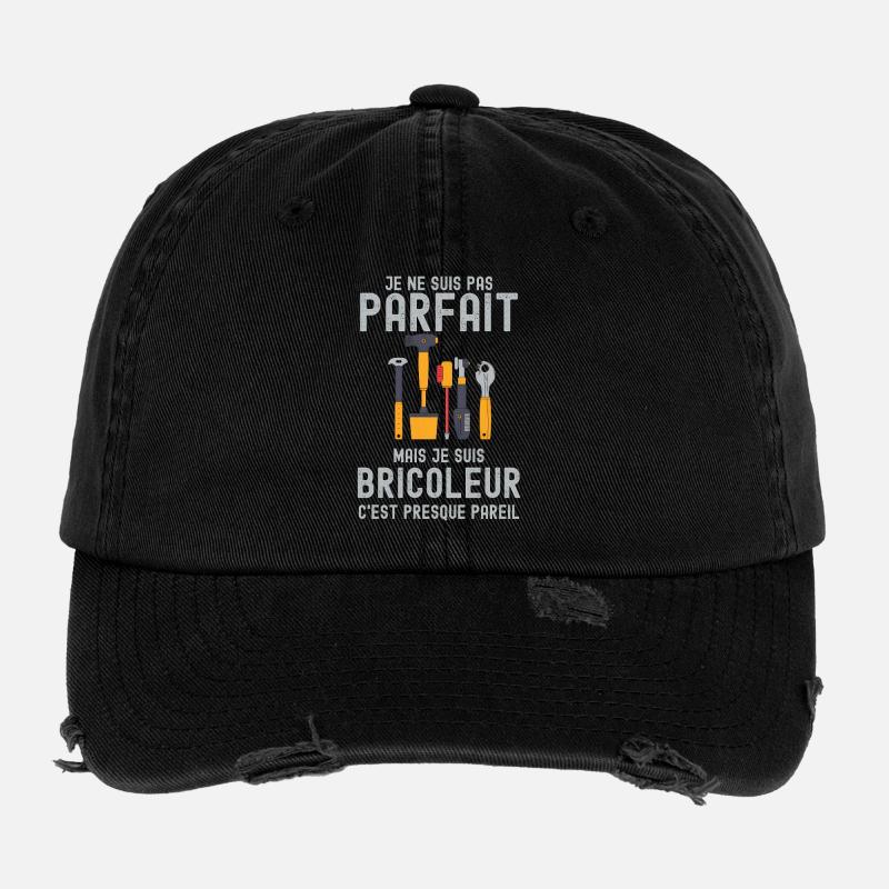Perfekt, nein, cleverer Handwerker Flexfit Vintage Destroyed Cap