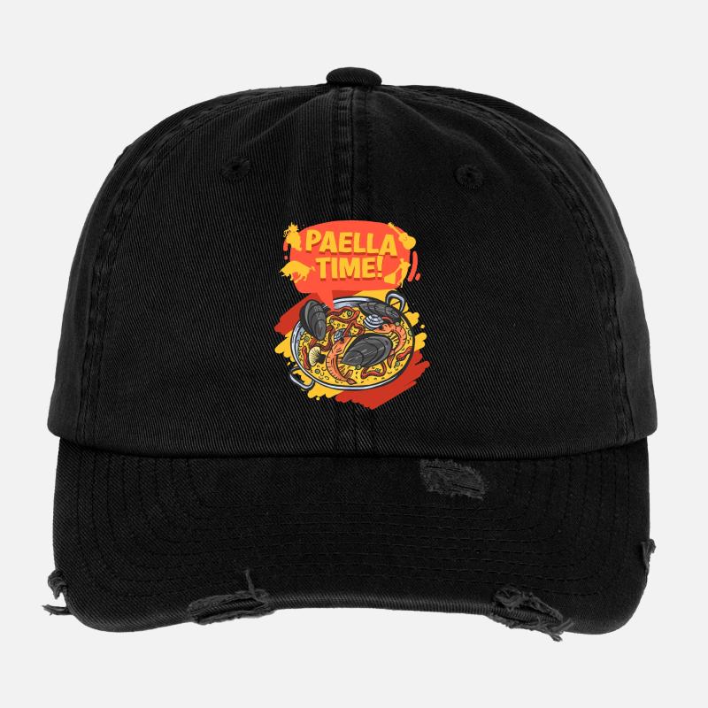 Paella Time Casquette vintage effet usé Flexfit