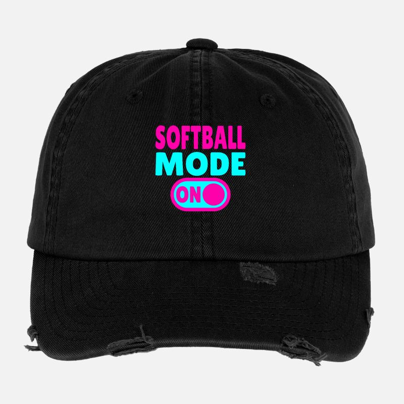 Mode softball activé Casquette vintage effet usé Flexfit