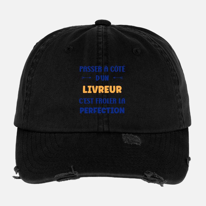 Einen Lieferanten fehlen – Perfektion Flexfit Vintage Destroyed Cap