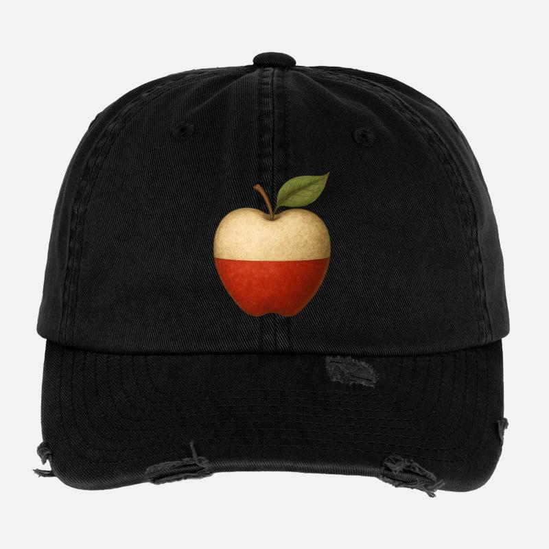 Poland Flexfit Vintage Destroyed Cap