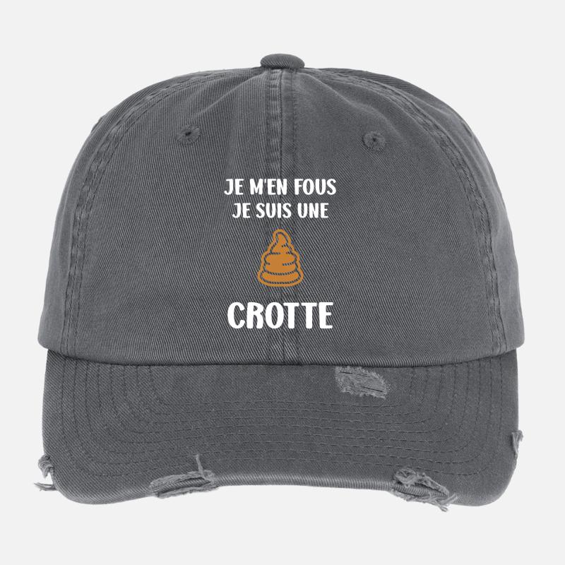 Crotte Casquette vintage effet usé Flexfit