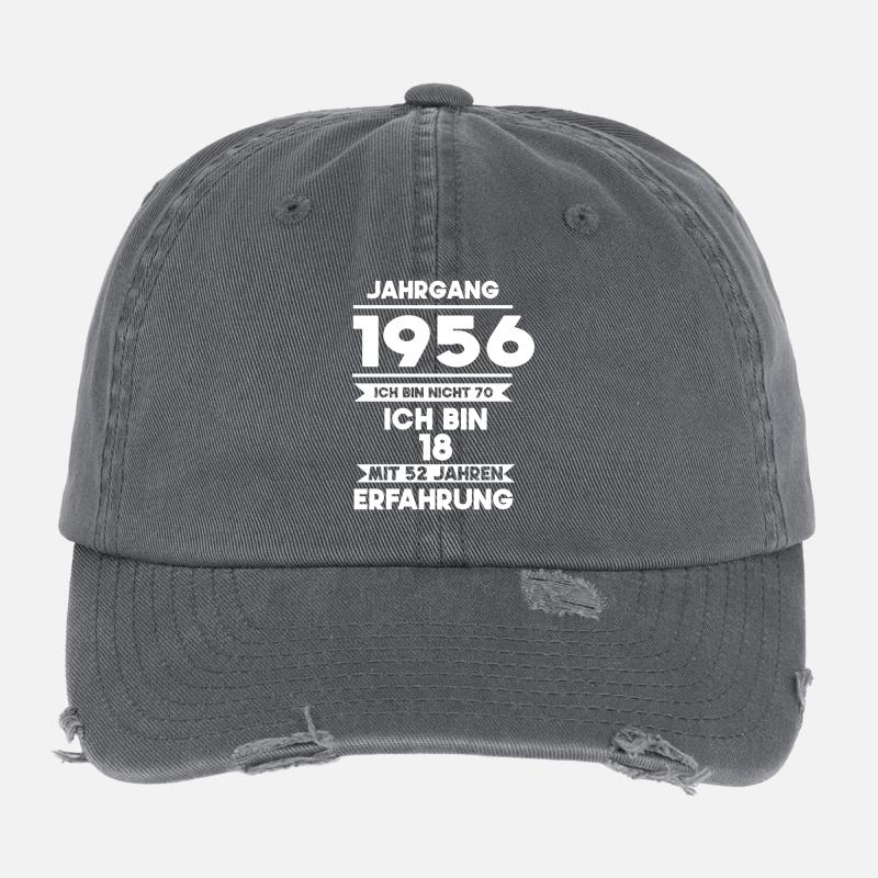 Vintage cool 1956 Casquette vintage effet usé Flexfit