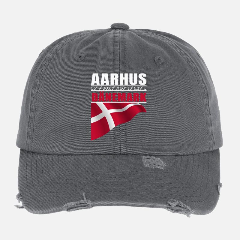 Aarhus Casquette vintage effet usé Flexfit