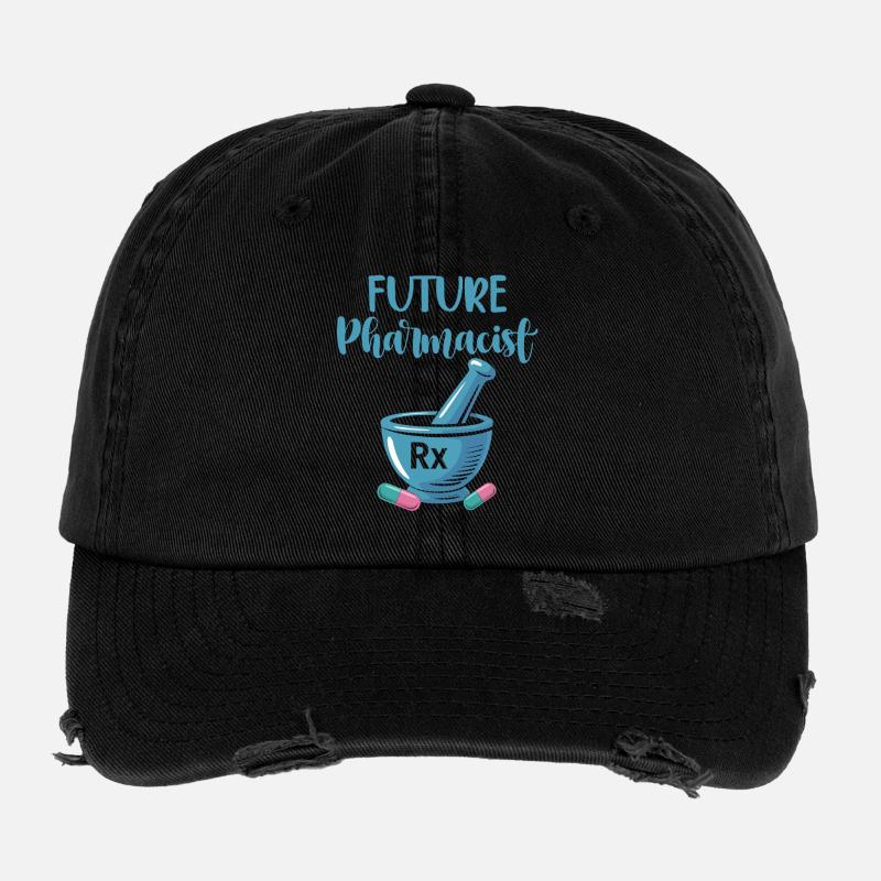 L’avenir des pharmaciens Casquette vintage effet usé Flexfit