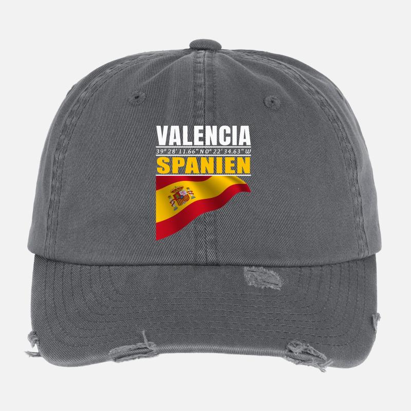 Valencia Flexfit Vintage Destroyed Cap