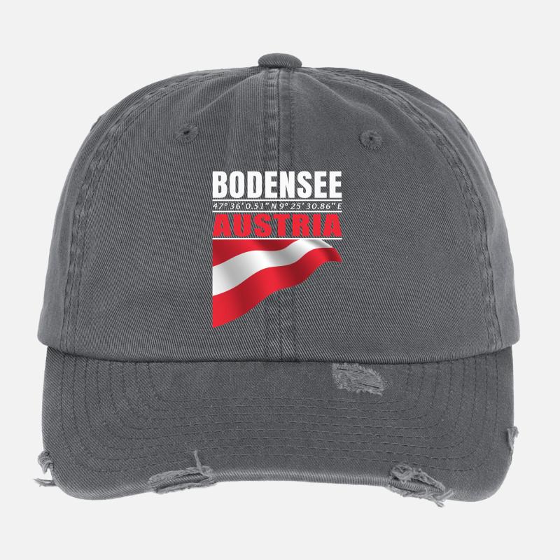 Bodensee Flexfit Vintage Destroyed Cap