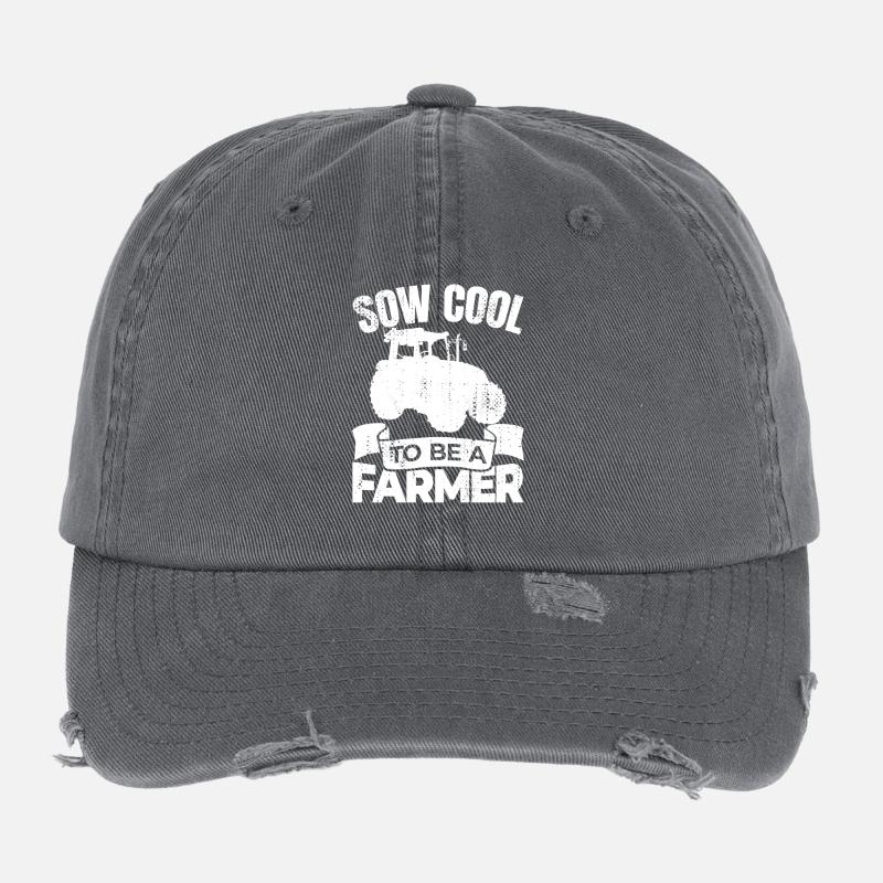 So cool to be a farmer Flexfit Vintage Destroyed Cap