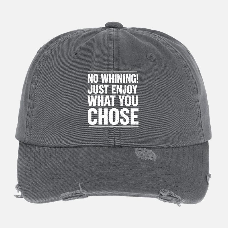 Pas de plaintes – profitez de ce que vous avez choisi Casquette vintage effet usé Flexfit
