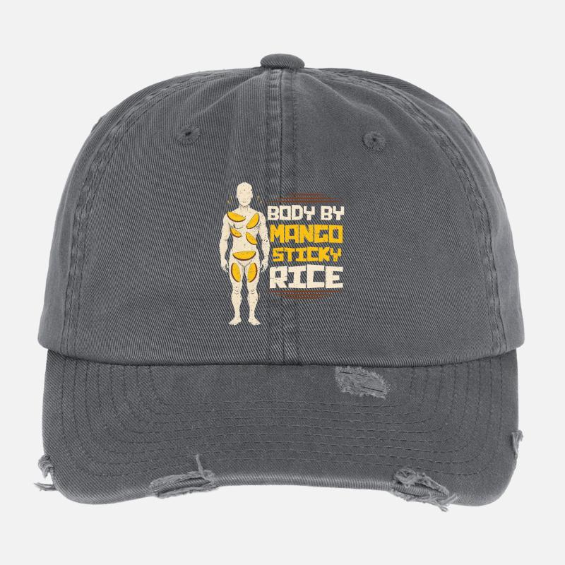 Mango Sticky Reis Flexfit Vintage Destroyed Cap