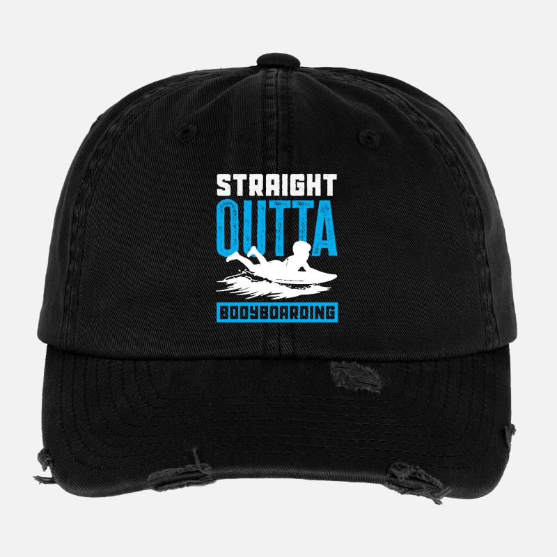 Surfen Surfboarder Bodyboarder Flexfit Vintage Destroyed Cap