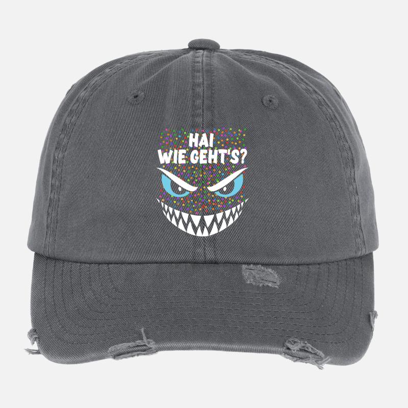 Requin, comment vas-tu ? | Costume, Carnaval, Déguisement Casquette vintage effet usé Flexfit