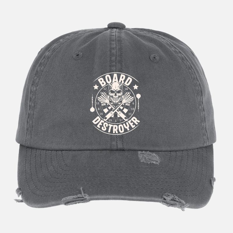 darts Flexfit Vintage Destroyed Cap