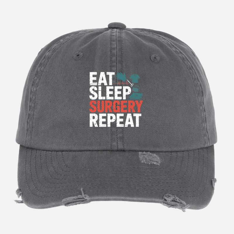 Manger Chirurgie du sommeil Répéter Casquette vintage effet usé Flexfit