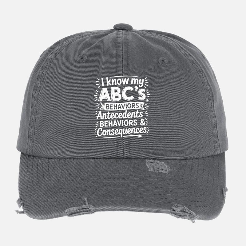 ABC-Verhalten: Antezedenz und Konsequenzen Flexfit Vintage Destroyed Cap