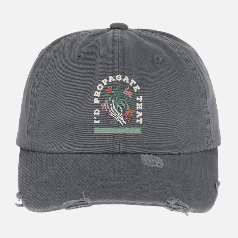 Plant lover I would recommend this plant Flexfit Vintage Destroyed Cap