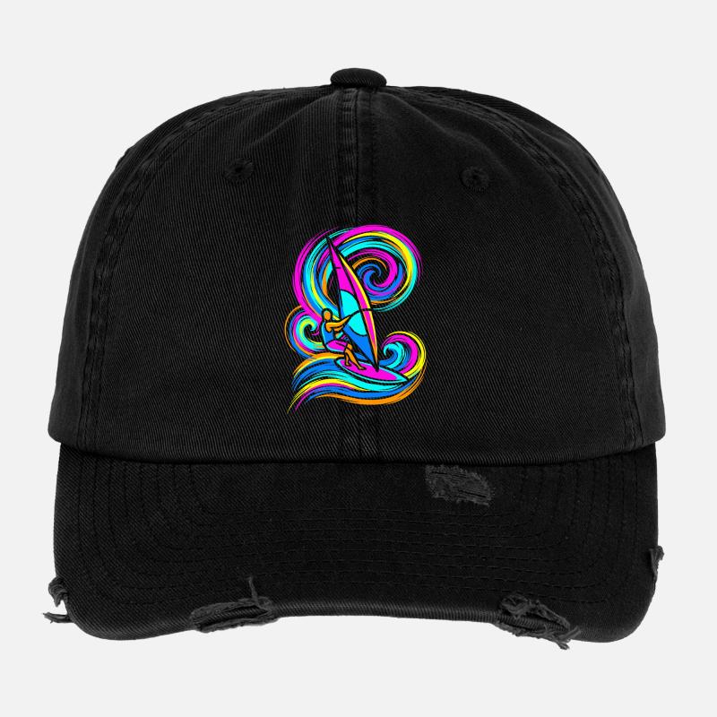 Windsurfing Flexfit Vintage Destroyed Cap