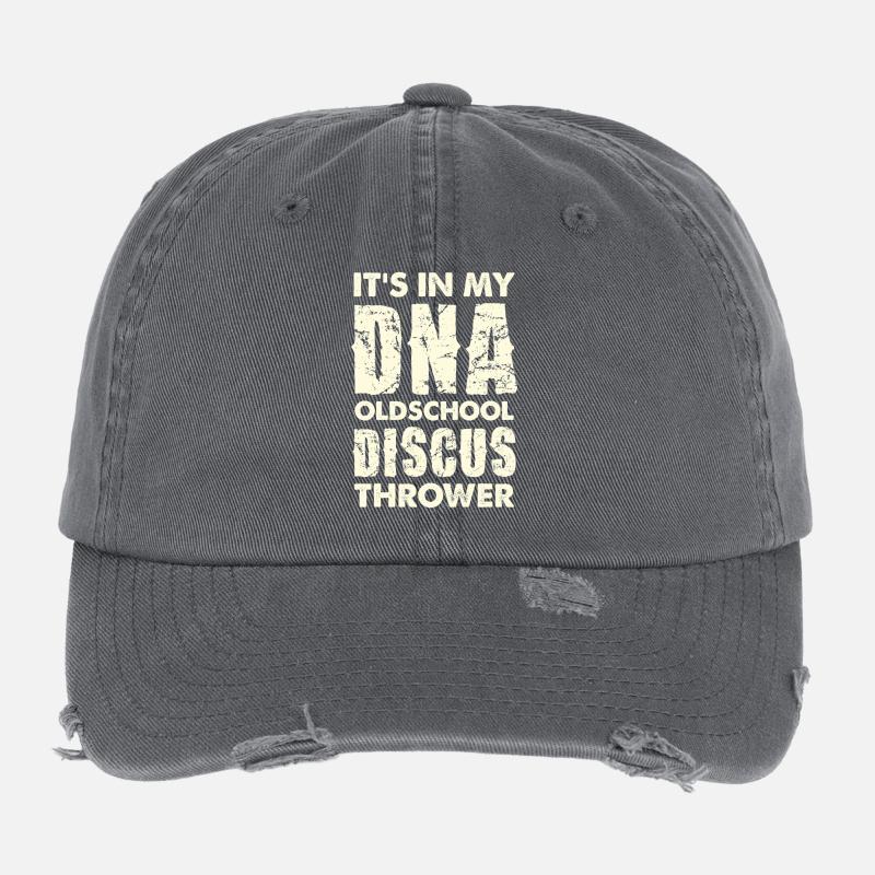 DNA Oldschool Discus Thrower Flexfit Vintage Destroyed Cap