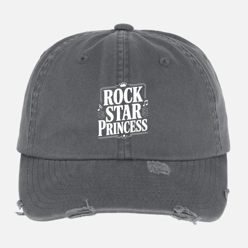 Rock Star Princess Flexfit Vintage Destroyed Cap