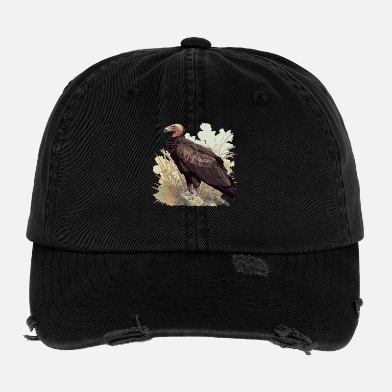 Vulture Flexfit Vintage Destroyed Cap