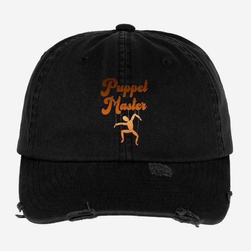 Puppet Master Silhouette Flexfit Vintage Destroyed Cap