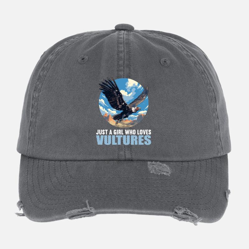 Vulture Flexfit Vintage Destroyed Cap