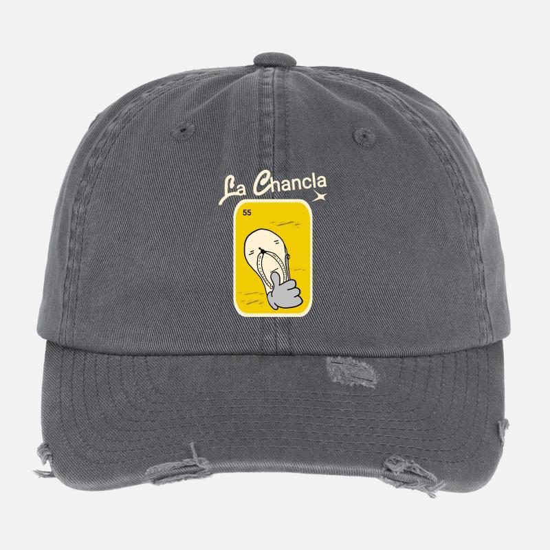 Pantoffel lustig Flexfit Vintage Destroyed Cap