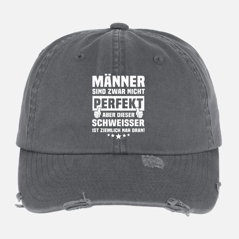 welder Flexfit Vintage Destroyed Cap