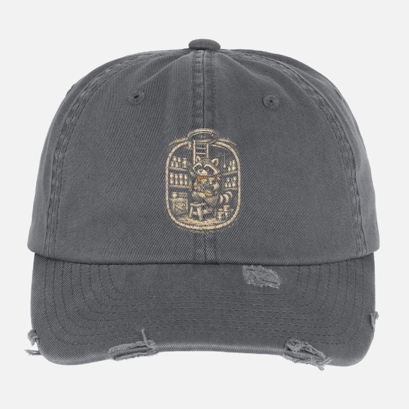 Survivalistes Prepper Casquette vintage effet usé Flexfit