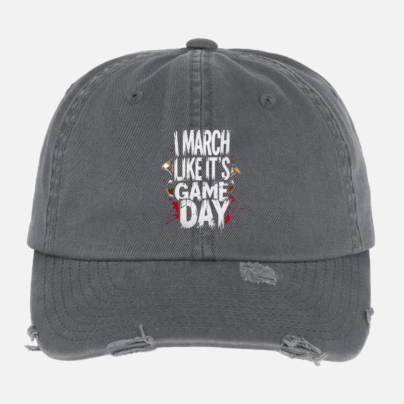 Marching band brass band Flexfit Vintage Destroyed Cap