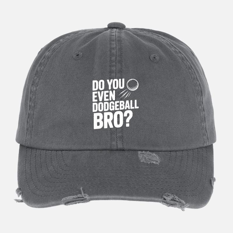 Tu fais même du ballon au prisonnier, mec ? Casquette vintage effet usé Flexfit