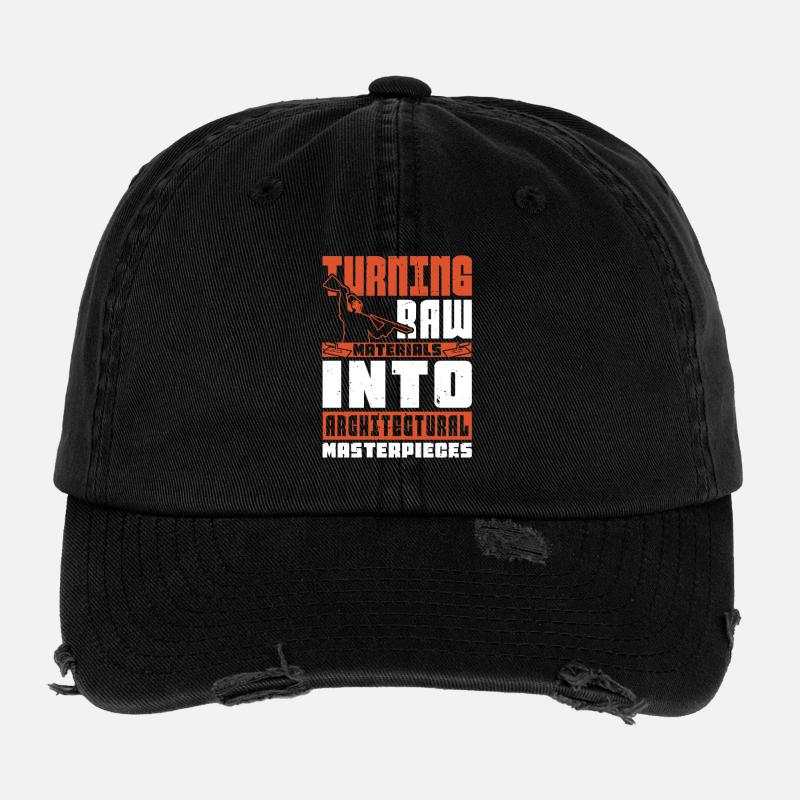 Drywall Drywall Builder Drywall Fitter Flexfit Vintage Destroyed Cap