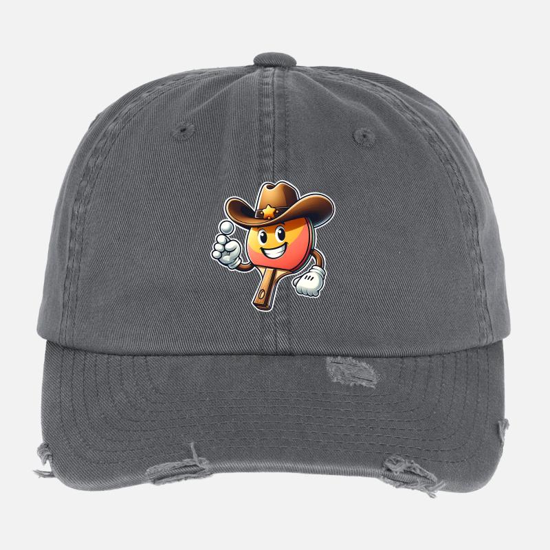 Ping-pong Casquette vintage effet usé Flexfit