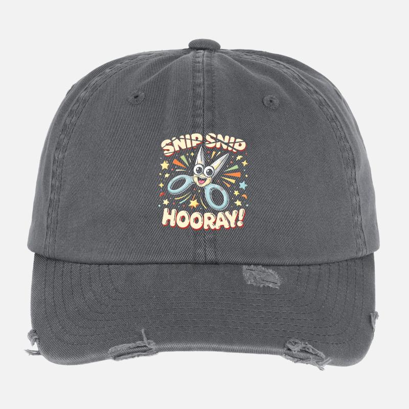Vasektomie Flexfit Vintage Destroyed Cap