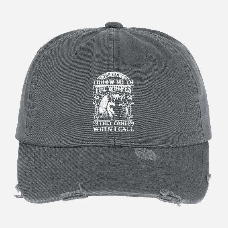 Emblème vintage de Mooncrest Casquette vintage effet usé Flexfit