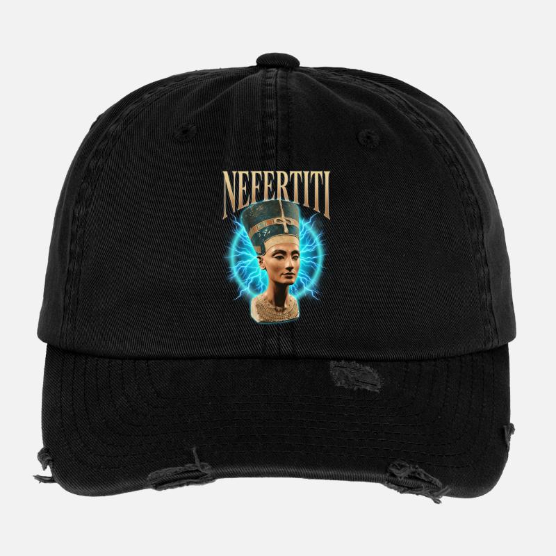 Nefertiti Donner Flexfit Vintage Destroyed Cap