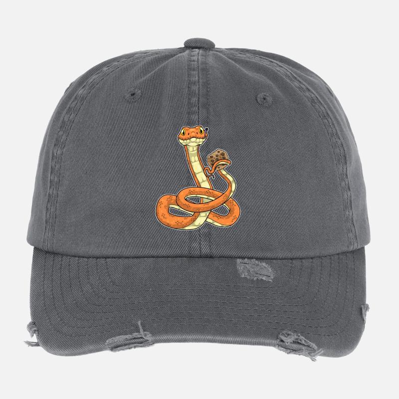 Schlange Cookie Flexfit Vintage Destroyed Cap