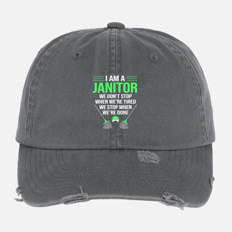 gardien Casquette vintage effet usé Flexfit