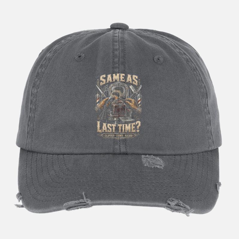 Barber Barbier Same As Last Time? Flexfit Vintage Destroyed Cap