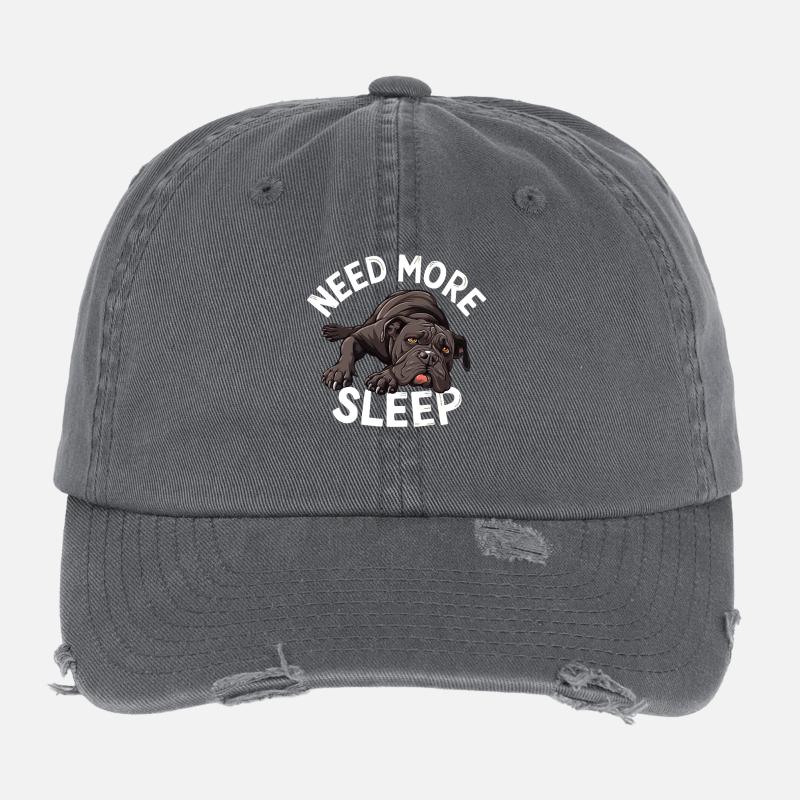 Besoin de plus d’illustrations de chien endormi Drôle Casquette vintage effet usé Flexfit