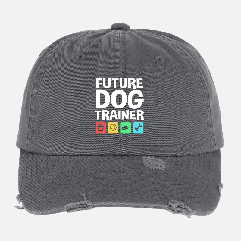 Hundetrainer Flexfit Vintage Destroyed Cap
