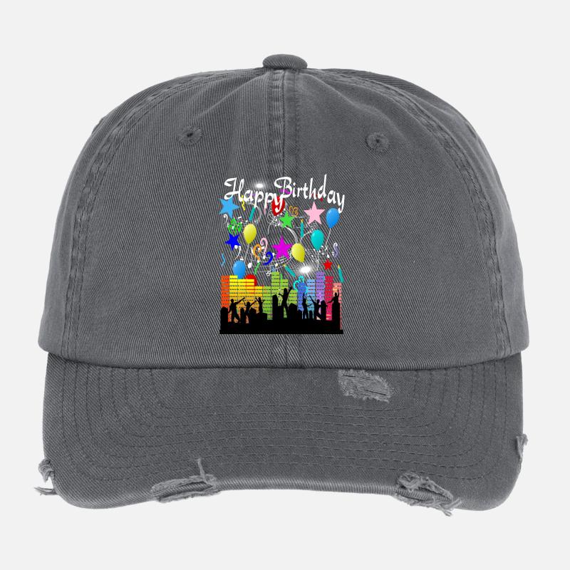 Geburtstag Flexfit Vintage Destroyed Cap