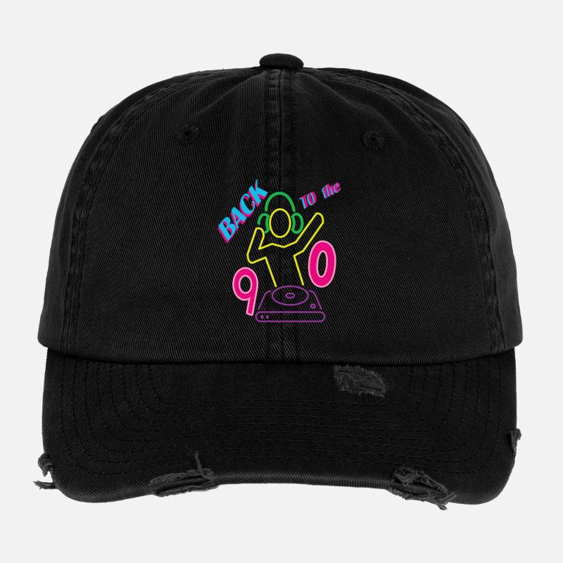 Back to the 90s with DJ Flexfit Vintage Destroyed Cap