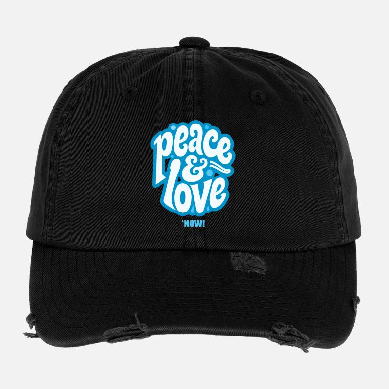FRIEDENSLIEBE #3 [Lass uns reden] Flexfit Vintage Destroyed Cap