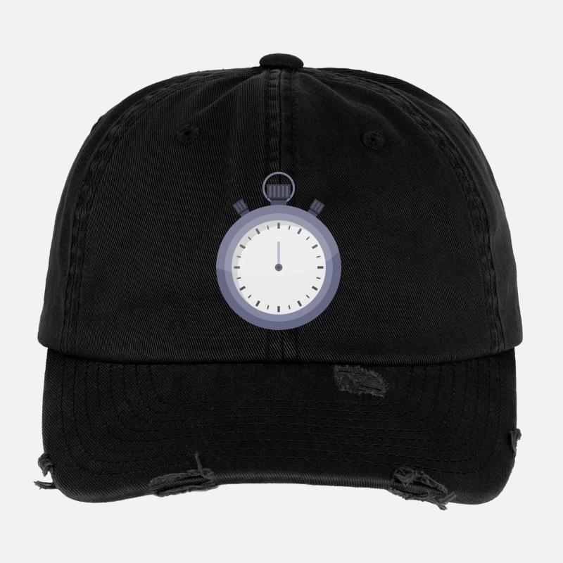 Stoppuhr Flexfit Vintage Destroyed Cap