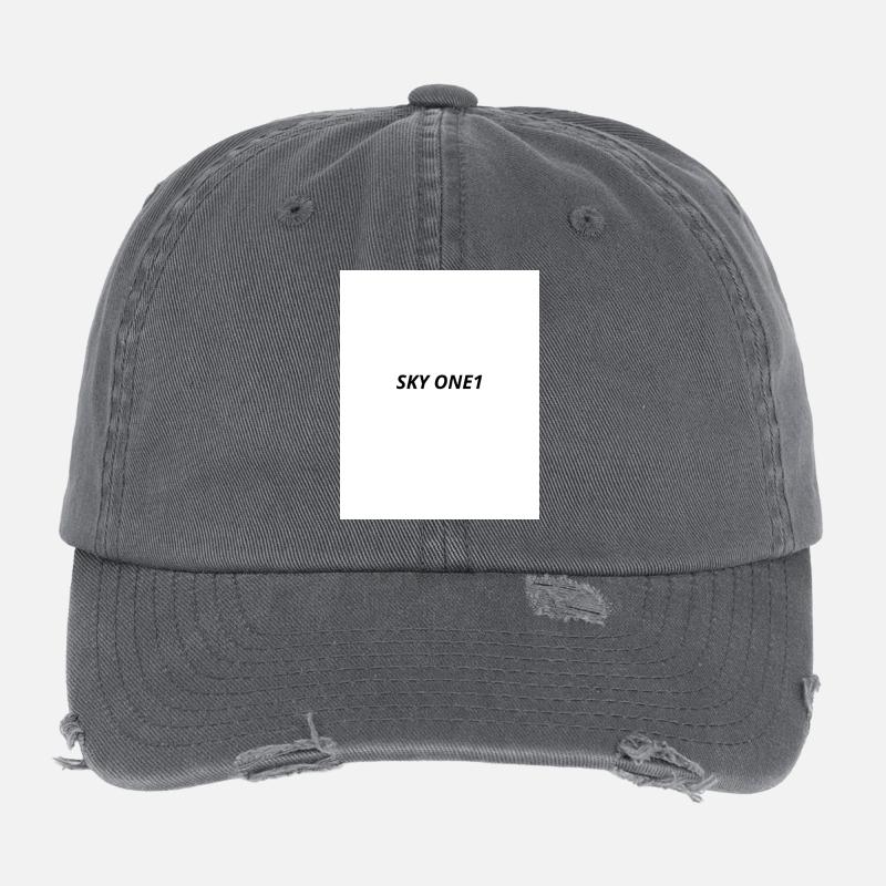 Sky_one_-1- Flexfit Vintage Destroyed Cap