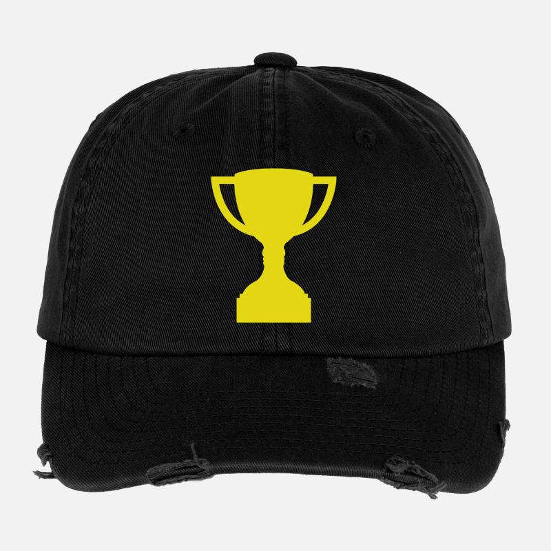 Trophäe Flexfit Vintage Destroyed Cap